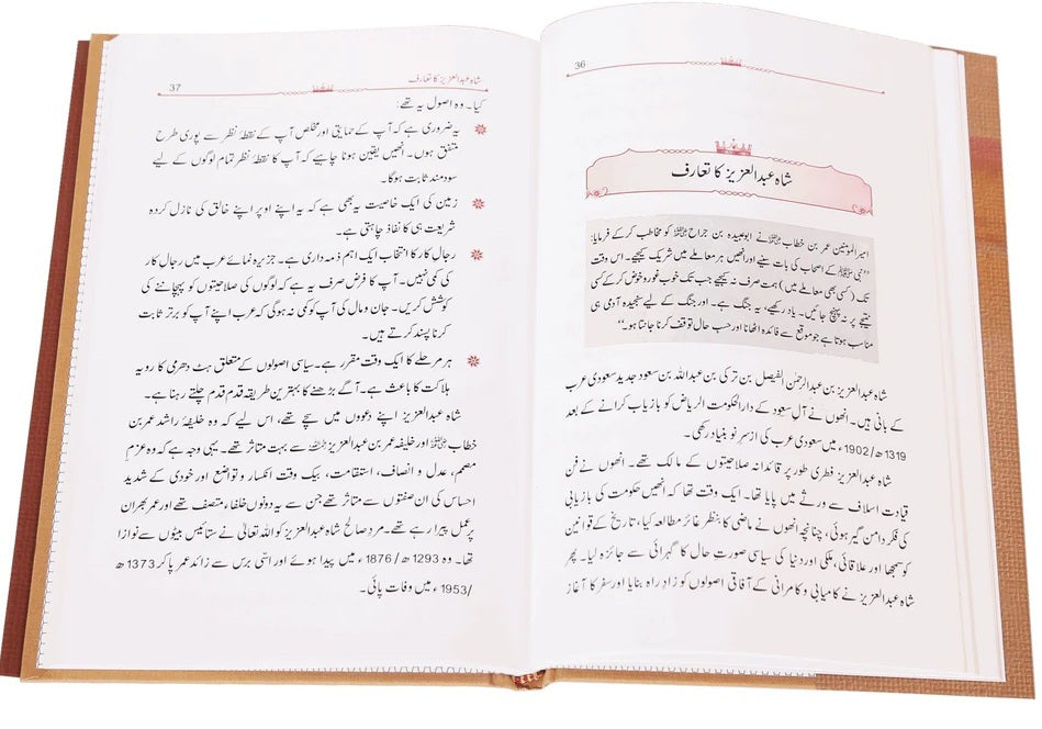 15 Rehnuma Asol - شاہ عبدالعزیز ابن سعود کی قیادت و سیاست کے 15 رہنما اصول