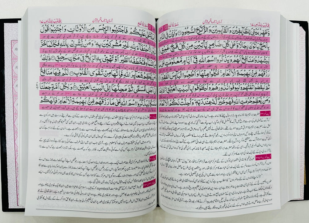Aasan Tarjuma Quran By Maulana Wahiduddin Khan - آسان ترجمہ قرآن تفسیر کے ساتھ
