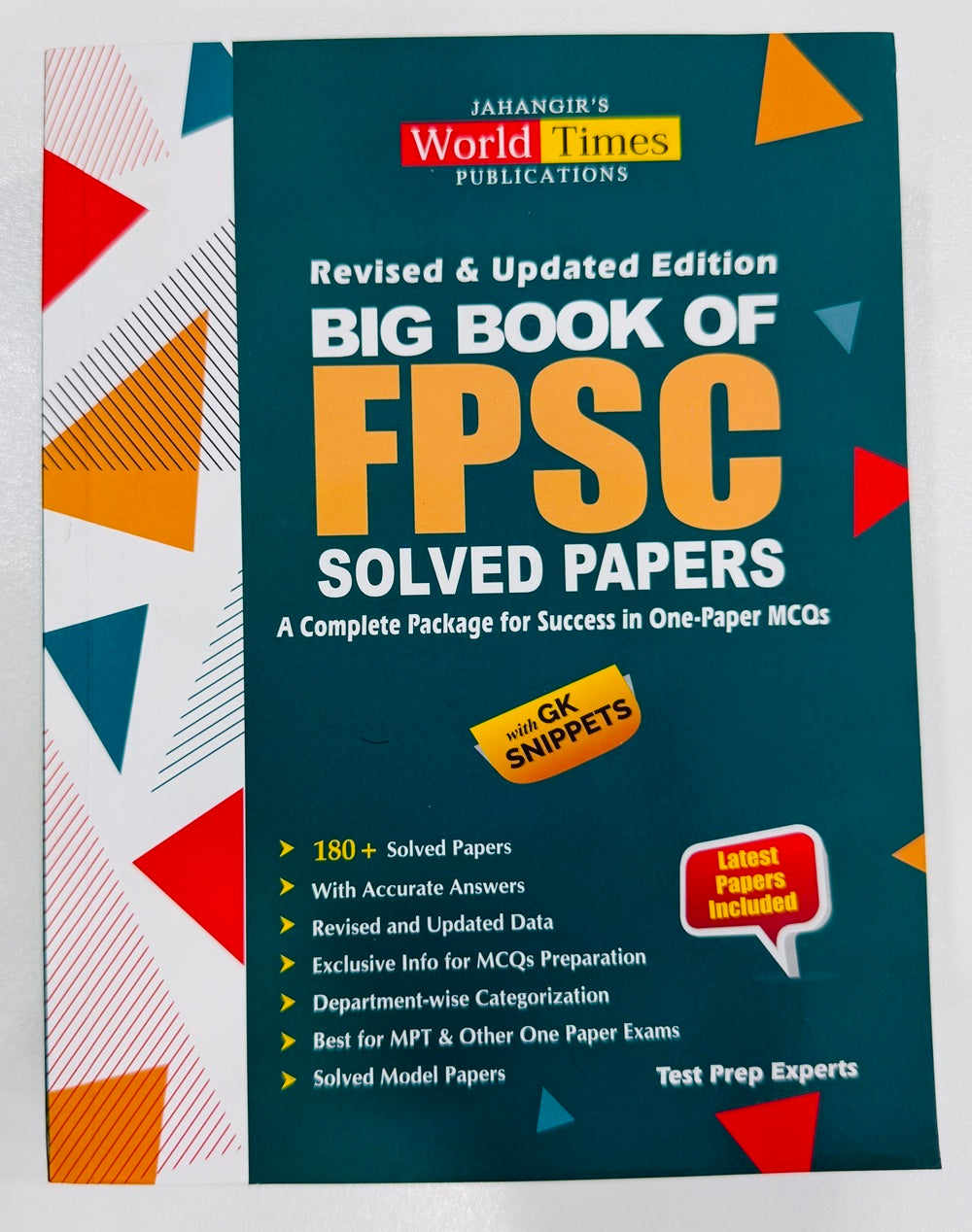 Big Book Of FPSC Solved Papers