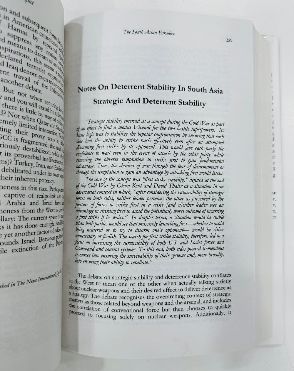 Contours Of Conflict: Shadows And Strategies In South Asia