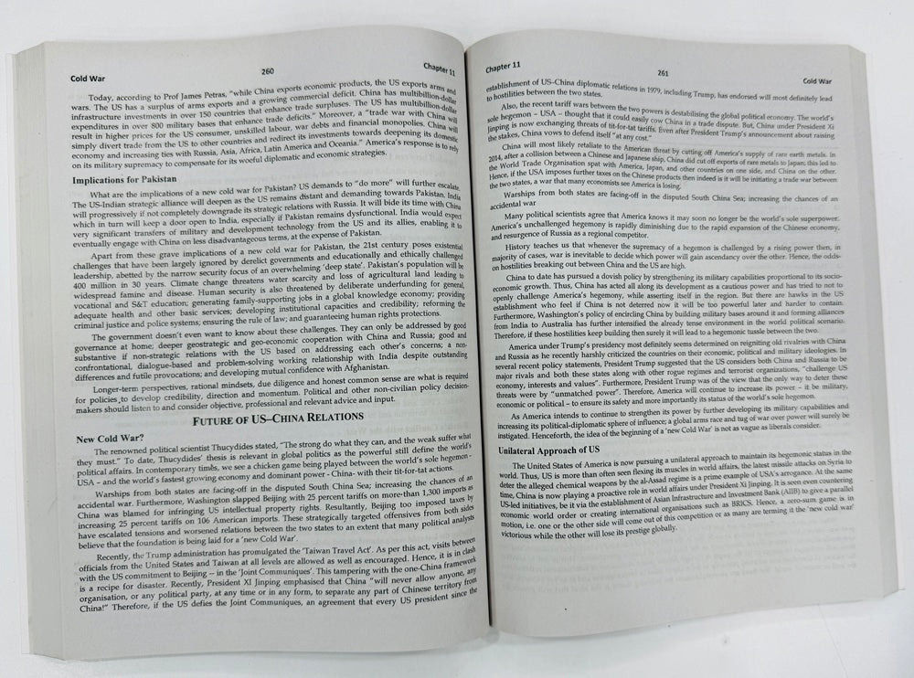 International Relations For CSS PMS PCS