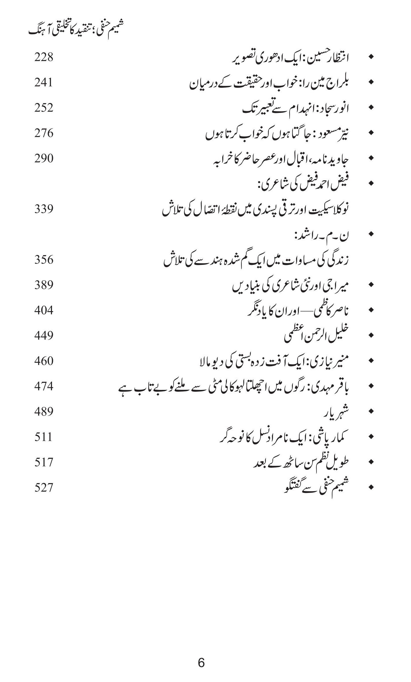 Shamem Hanfi Tanqeed Ka Takhleqi Aahungh - شمیم حنفی تنقید کا تخلیقی آہنگ