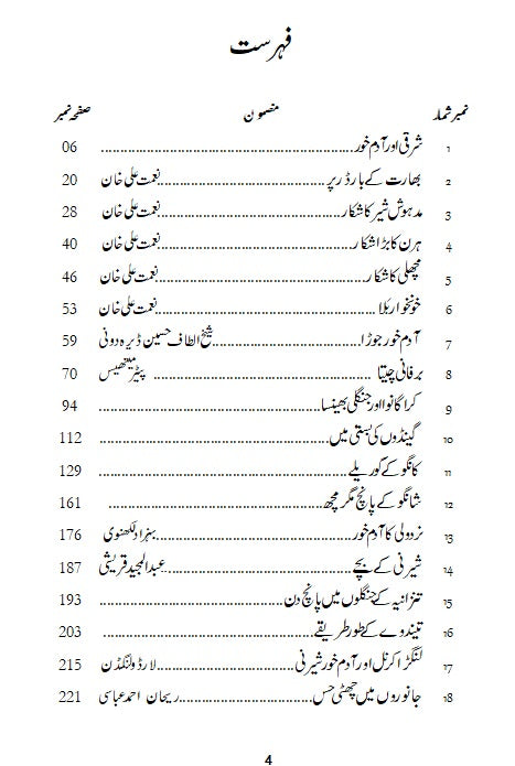 Shikariyat Ki Naqabal E Faramosh Dastanien (Part 12) - شکاریات کی ناقابل فراموش داستانیں