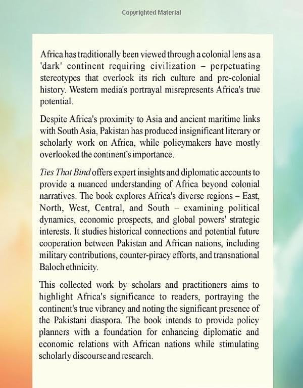 Ties That Bind: Essays on Pakistan Africa Relations