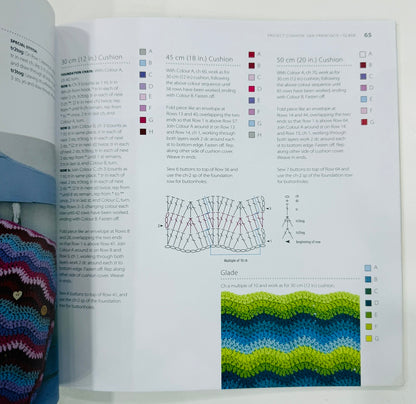 100 Colourful Ripple Stitches To Crochet