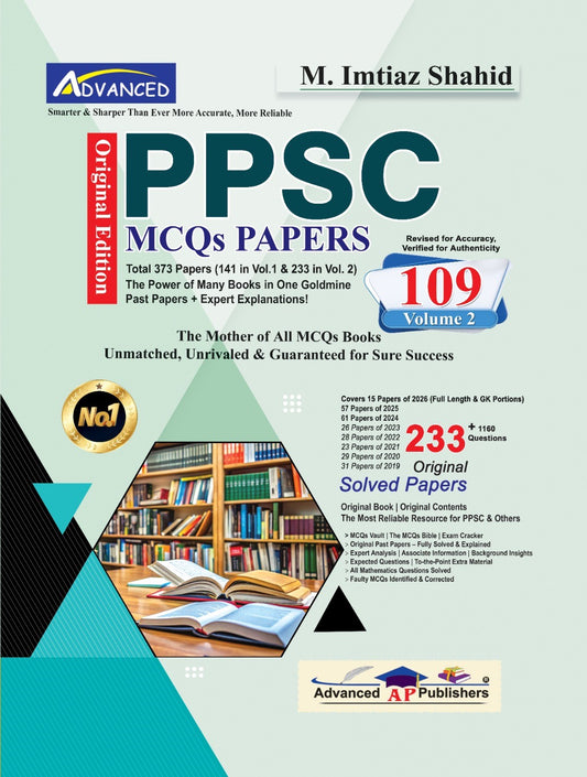 Advanced PPSC Model Papers