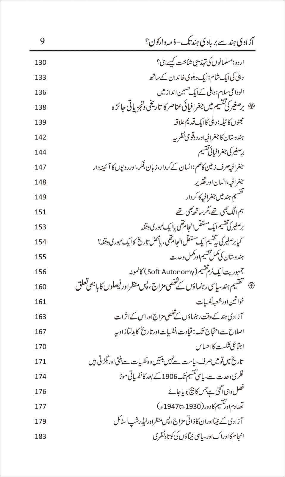 Azadi e Hind Say Barbad e Hind Tak - Zimadar Kon - آزادی ہند سے بربادی ہند - ذمہ دار کون؟