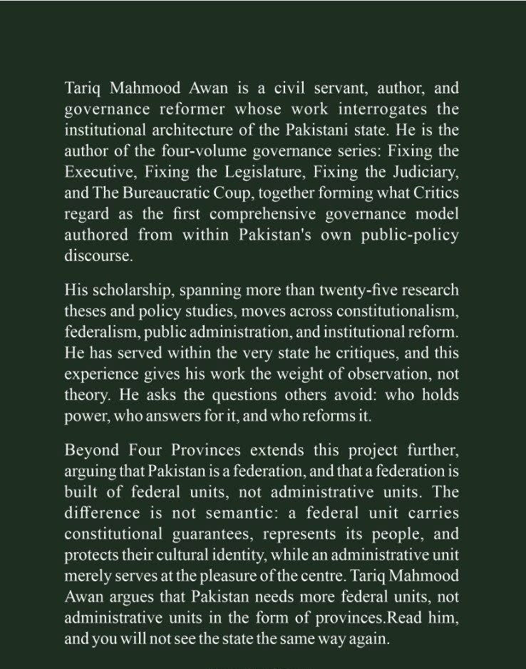 Beyond Four Provinces