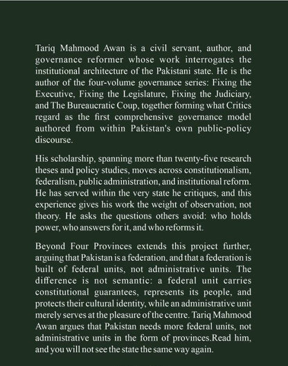 Beyond Four Provinces