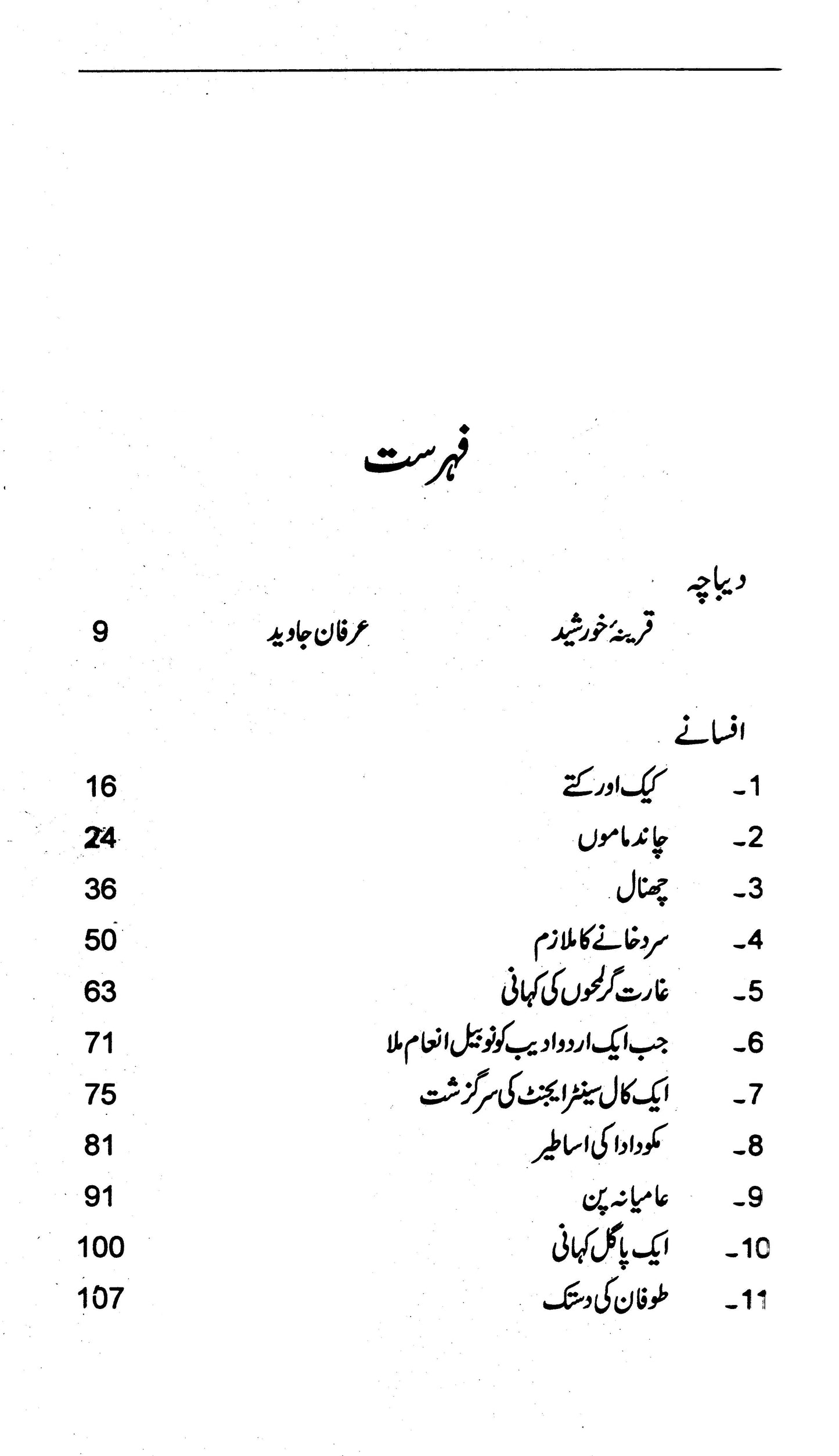 Chinal Aur Deghar Afsany