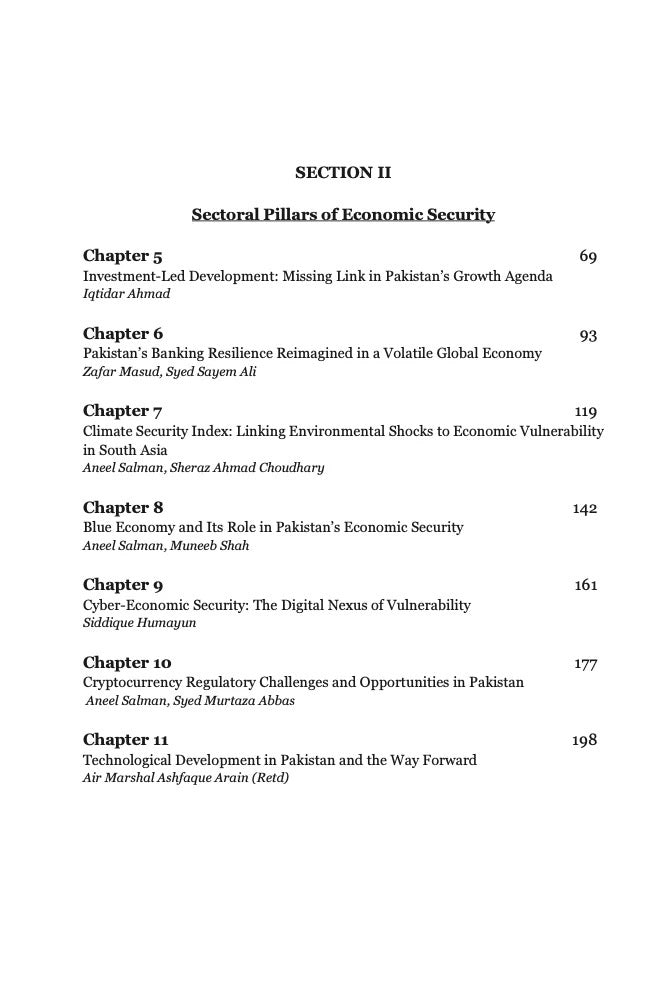 Economy: Backbone of National Security - Challenges and Way Forward