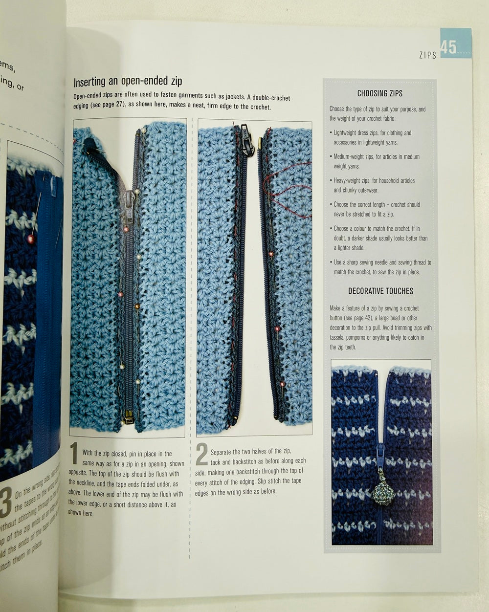 Finishing Techniques For Crochet