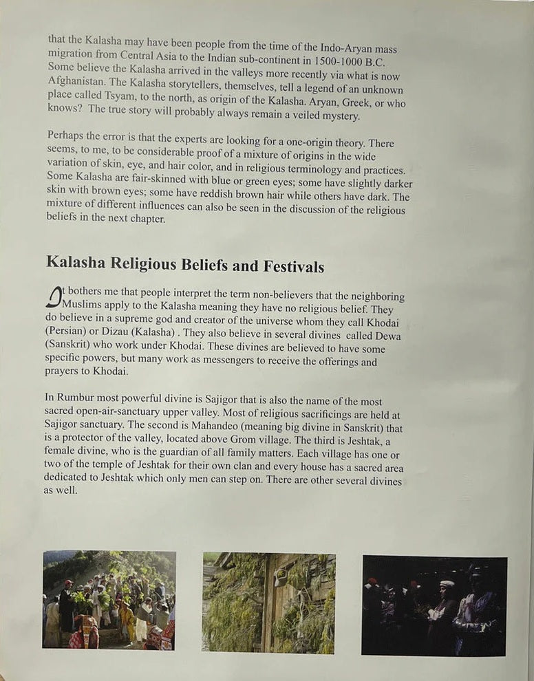 Kalasha Their Life & Tradition