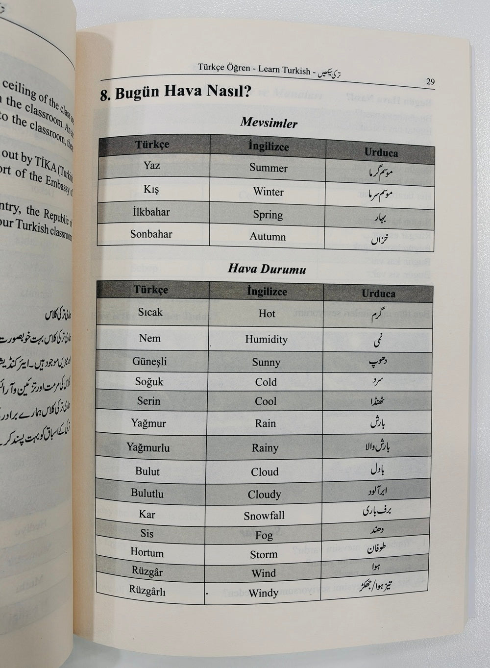 Learn Turkish - ترکی سیکھیں