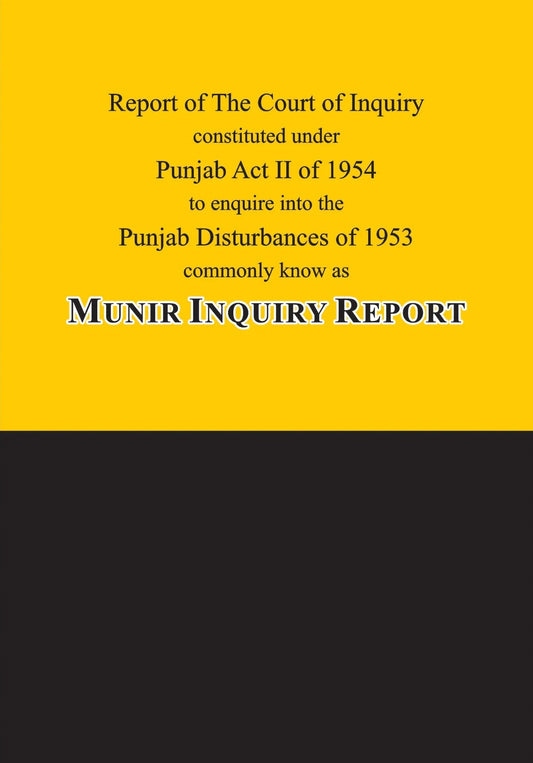 Munir Inquiry Report