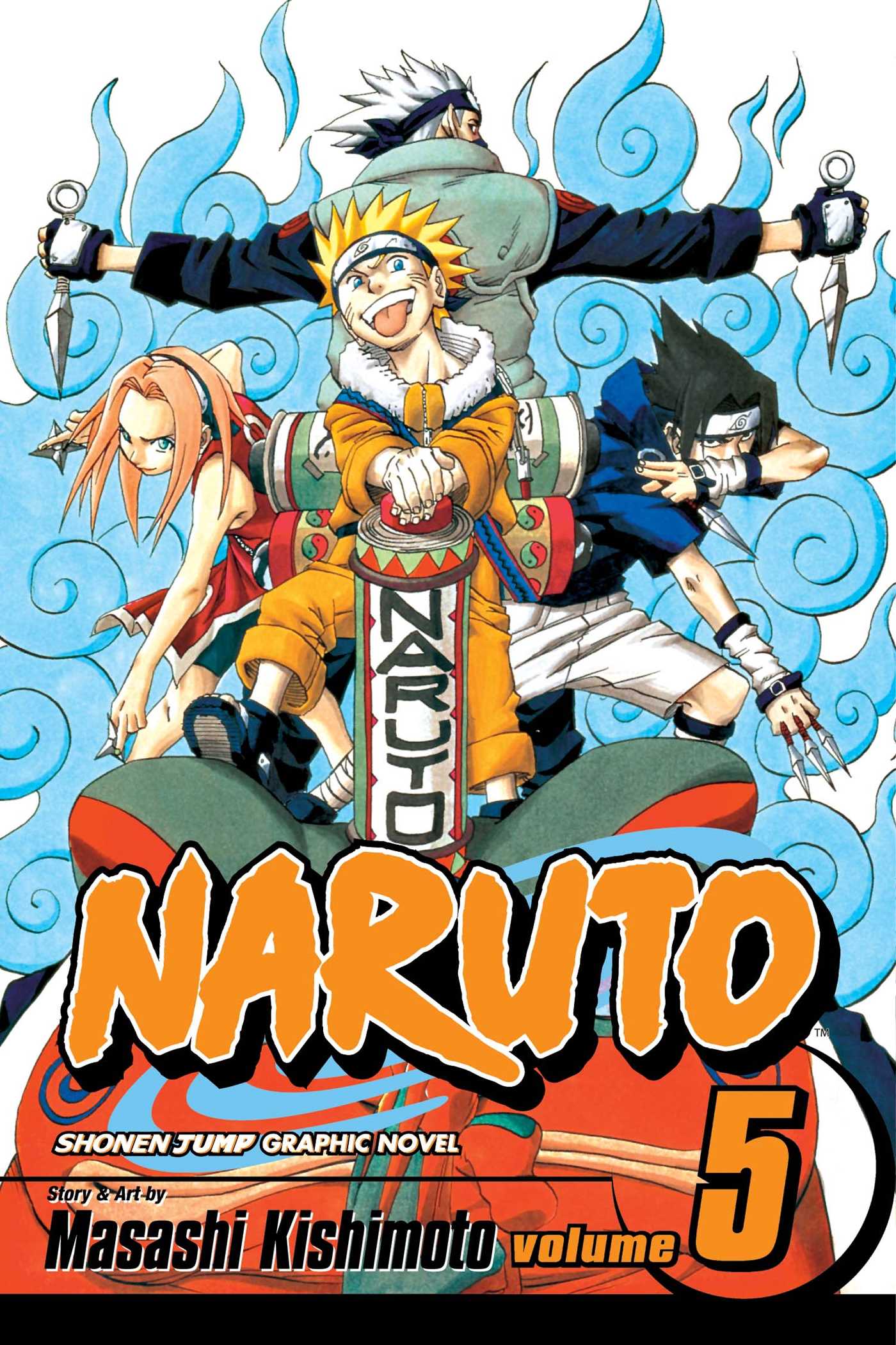 Naruto (Vol. 1 To 5) - Manga Series