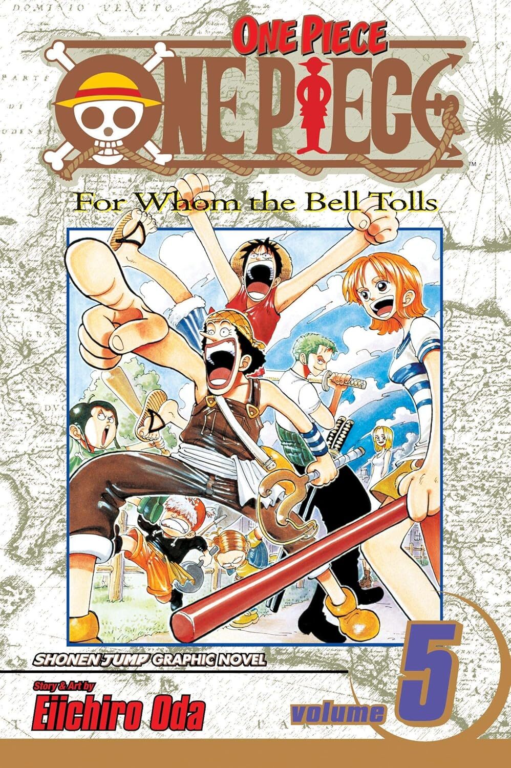 One Piece (Vol. 1 To 5) - Manga Series