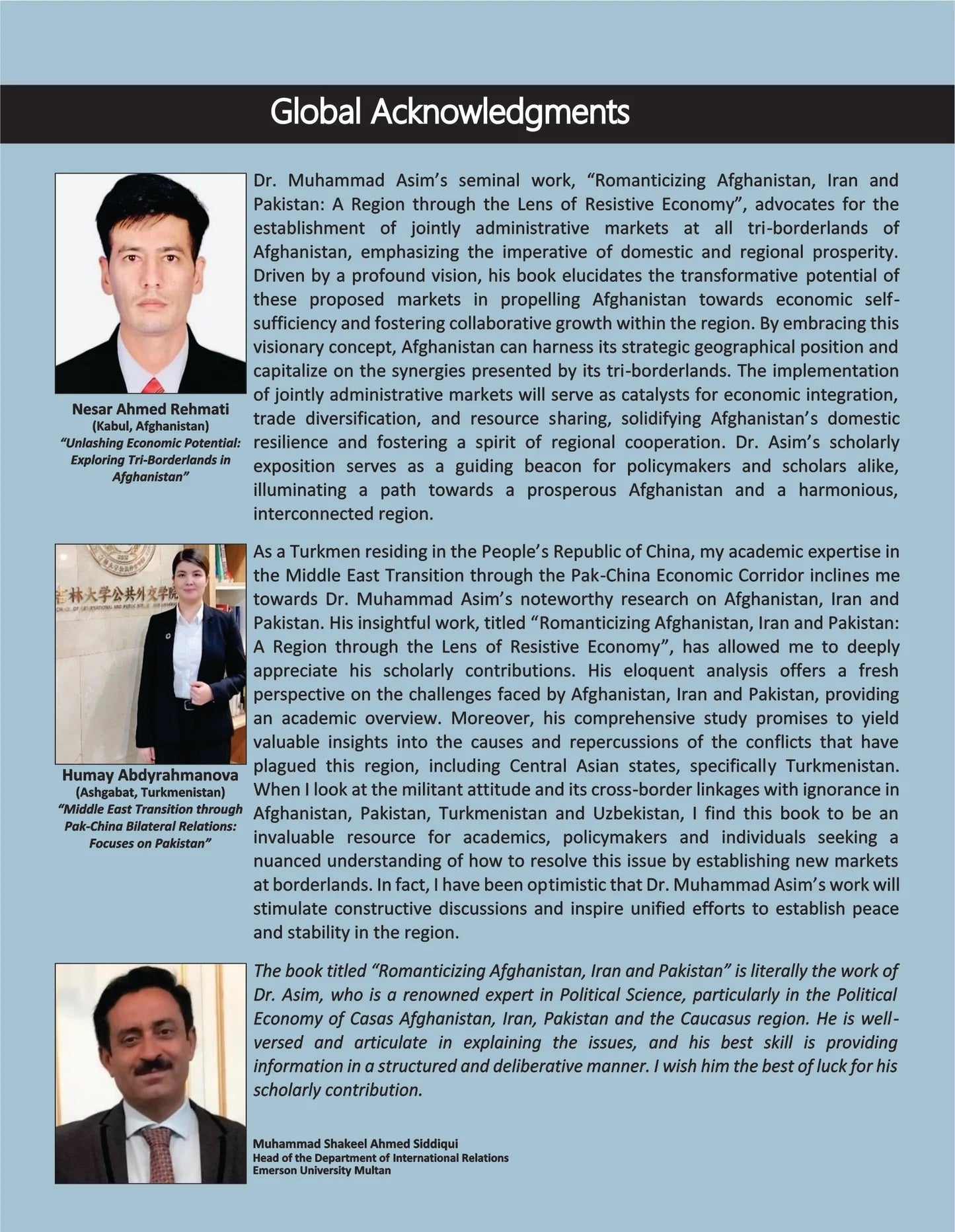 Romanticizing Afghanistan , Iran And Pakistan