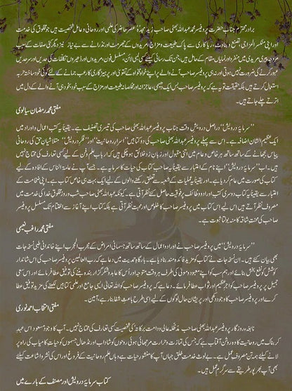 Sarmaya Darvesh - سرمایہ درویش