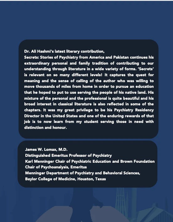 Secrets: Stories of Psychiatry From America And Pakistan