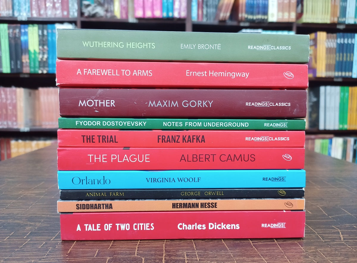 Set of 10 Classical English Novels