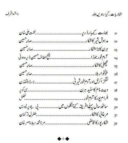 Shikariyat Ki Naqabal E Faramosh Dastanien (Part 11)