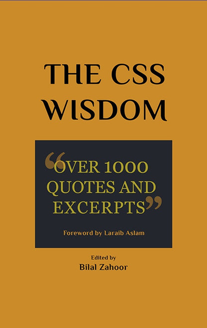 The CSS Wisdom Over 1000 Quotes and Excerpts