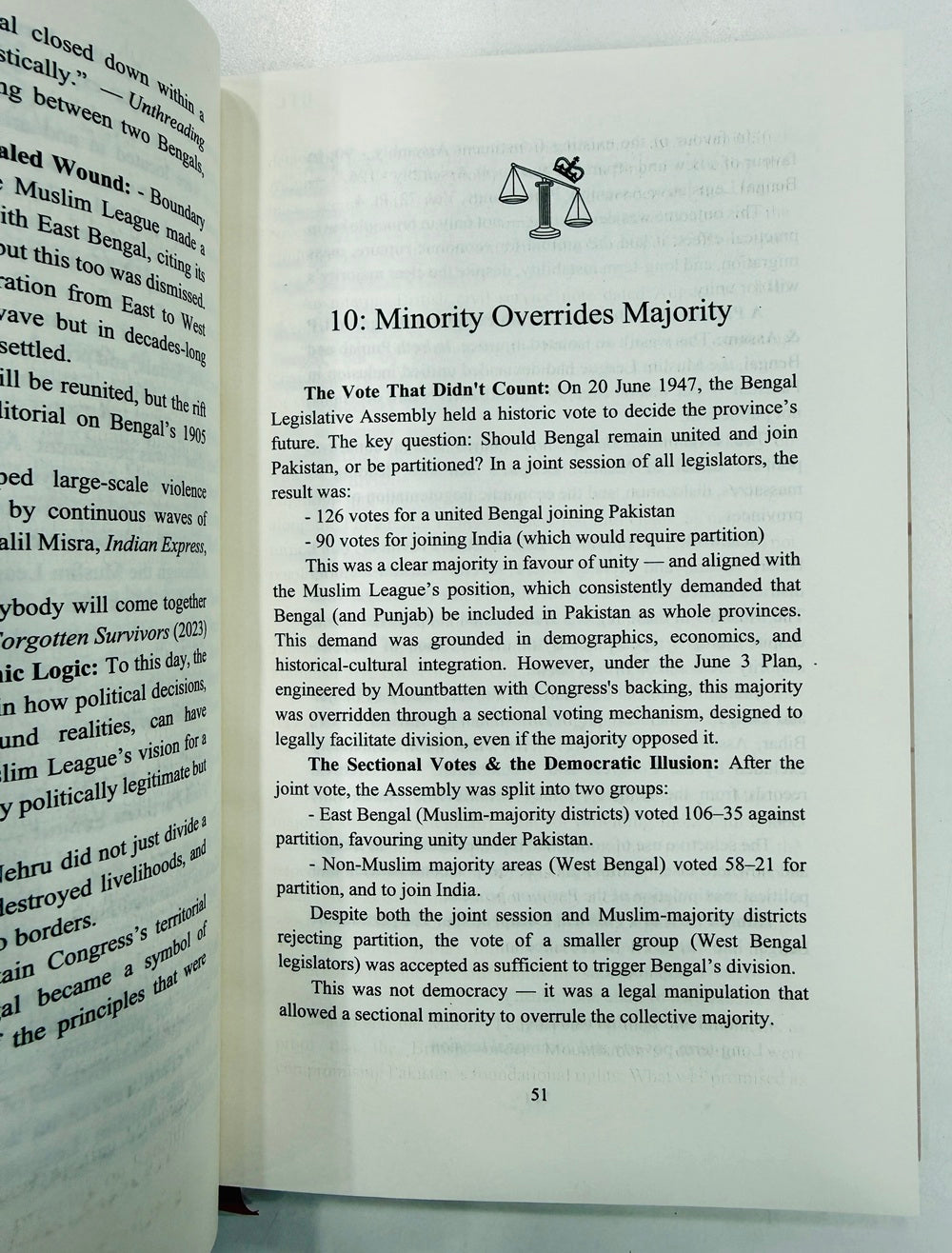 The Delayed Line: Partition of British India And The Perfect Crime