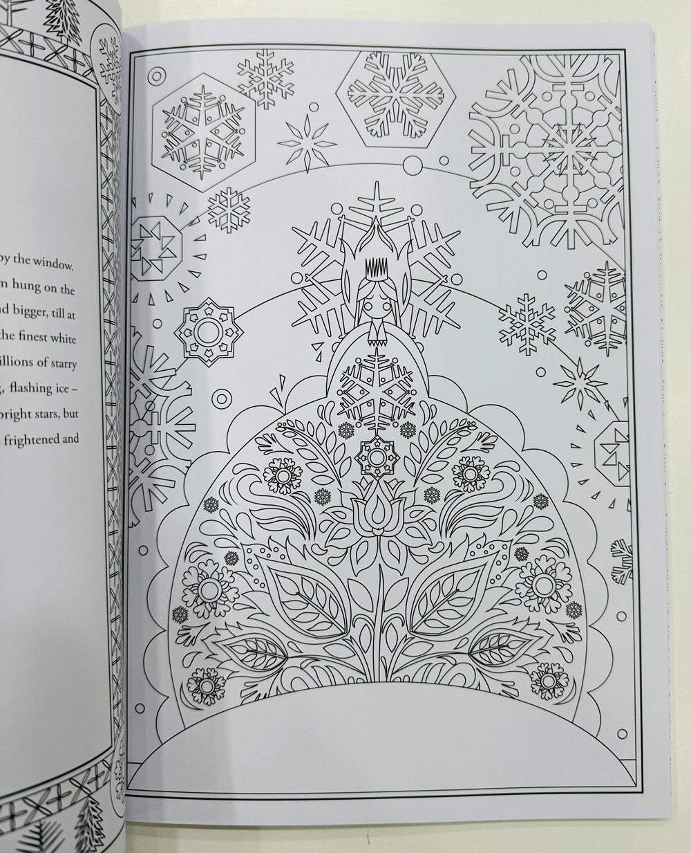 The Snow Queen Colouring Book